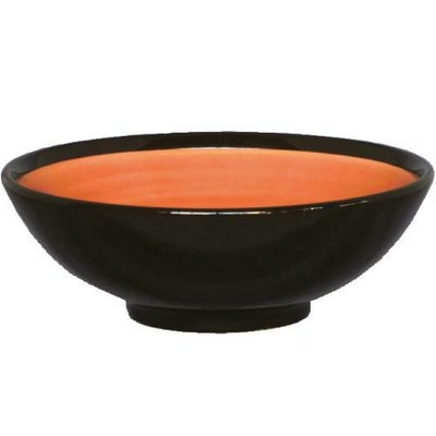 オレンジ 丸6.8寸丼