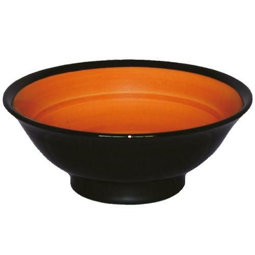 オレンジ 7寸反高台丼