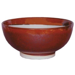 赤 6寸深口丼