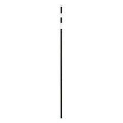 のぼり オリジナルポール 2.4m 黒 61432BLK