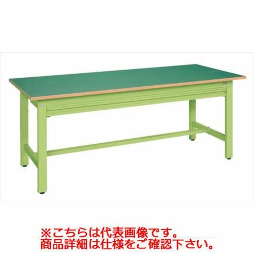 【サカエ】軽量作業台KSタイプ(全面引出し付) KS-097FZ 幅W900×奥行D750×高さH740(mm)