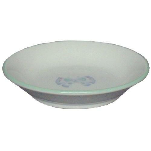 ヒスイ花蝶 4寸皿