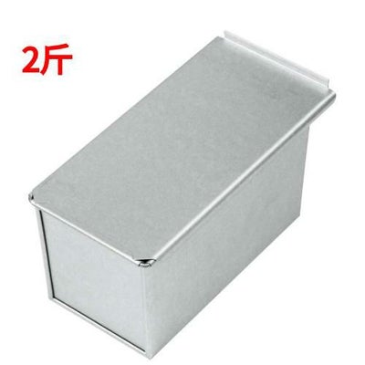 EBM アルタイト食パン型 2斤（蓋付） 265（240）×135（100）×H125