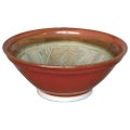 赤(中織部) 7寸スリ鉢