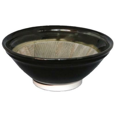 黒(中織部) 7寸スリ鉢