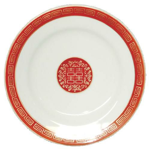 赤金 9吋ミート皿