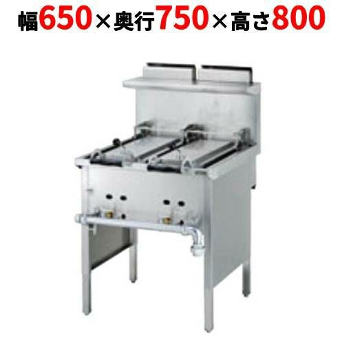 タニコー ガス餃子焼器 ガス餃子グリラー TGZ-A65 幅650×奥行750×高さ800 (50/60Hz) 都市ガス/LPガス