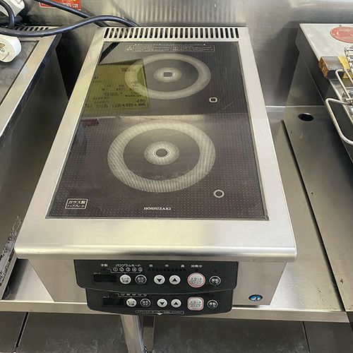 中古】IHテーブルコンロ ホシザキ HIH-33RB 幅340×奥行610×高さ205 