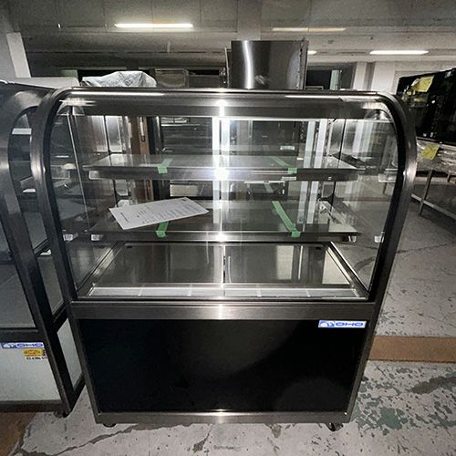【中古】対面冷蔵ショーケース 大穂製作所 OHGF-TC-900B 幅900×奥行500×高さ1150 【送料別途見積】【製菓製パン堺センター在庫】