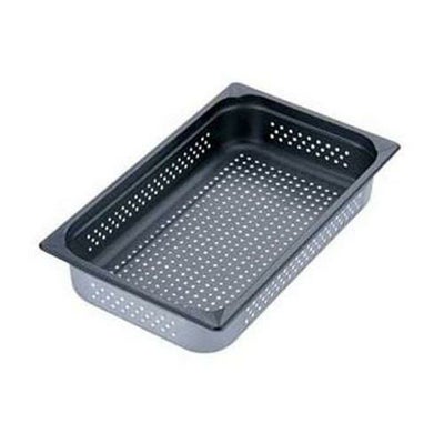 KINGO ノンスティック穴明ホテルパン 12100PFS1/2×100