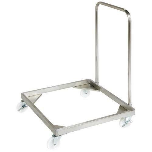 EBM 18-8 グラスラックドーリー ハンドル着脱式（底板付）