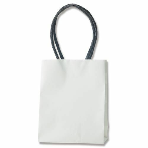 HEIKO 紙袋 プチバッグ12-6.5 白無地 10枚