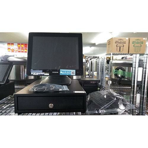中古　テンポス　TENPOS　レジスター　レジ　TBRS-320　2022年製 送料無料 鍵付き TBレジスター TBRS-320 テンポスオリジナル 軽減税率