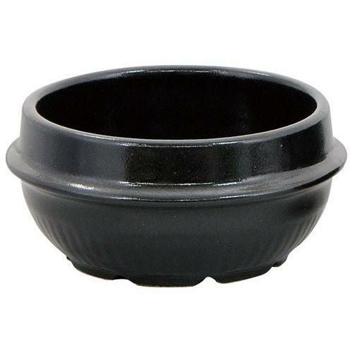耐熱陶器 チゲ鍋（黒仕上げ）17．5cm