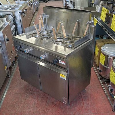 業務用/新品】【タニコー】電気ゆで麺器 TEU-A45D 幅450×奥行600×高さ 