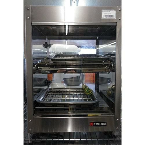 中古】ホットショーケース エイシン電機 ED-330 幅330×奥行300×高さ460