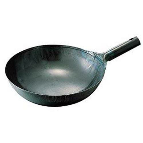 中華鍋 【プレス軽量鉄北京鍋39cm】 板厚:1.0 直径390×深さ115【グループN】