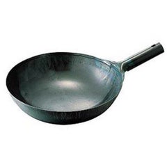 中華鍋 【プレス軽量鉄北京鍋39cm】 板厚:1.0 直径390×深さ115【グループN】