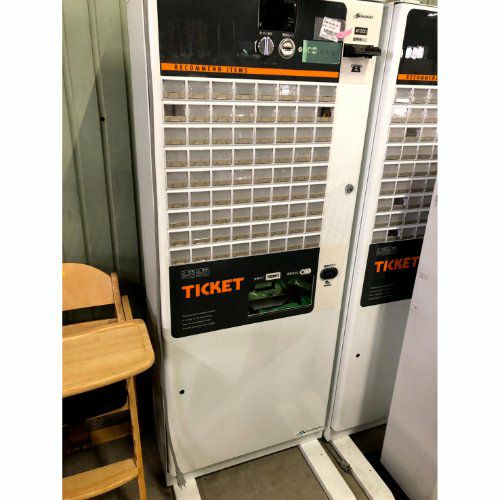 業界最長1年保証】【中古】券売機 芝浦自販機 KB-172NNS 幅640×奥行300