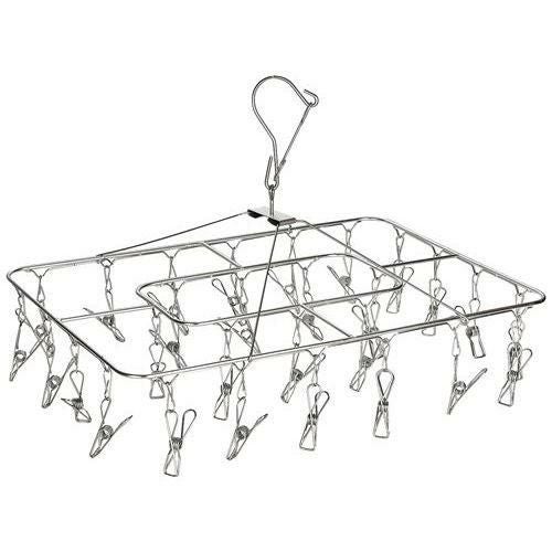 ステンレス 角型ピンチハンガー 28ピンチ SHS-28