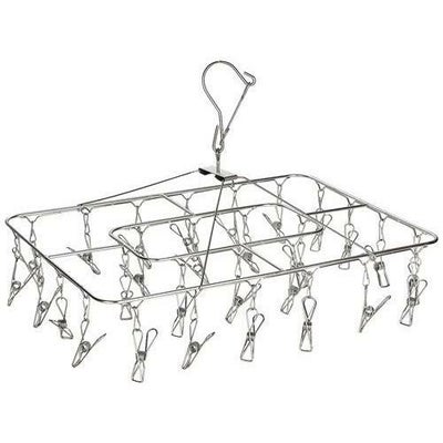 ステンレス 角型ピンチハンガー 28ピンチ SHS-28