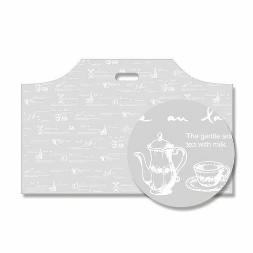 HEIKO 手抜きポリ袋 バイオハンディバッグ YL ティータイム 500枚