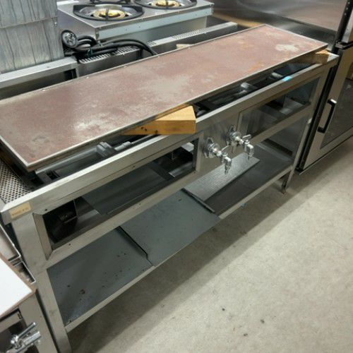 業務用/新品】【マルゼン】ガスグリドル サーモスタット付 MGG-126TB