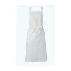 胸当てエプロン ホワイト