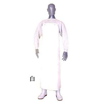 タフライト前掛 U 白 L