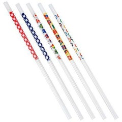 絵柄入り PBTストロー 5本入 A