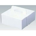 ケーキボックス オリジナルケーキホワイト（25枚入）6号 ORIGINALCAKE/グループT