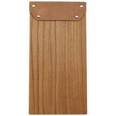 EBM 木製 伝票バインダー S 105×210 チーク板目