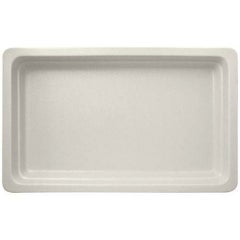 ラックポーセレン ガストロノームパン 角型 浅 2/3 スノーホワイト