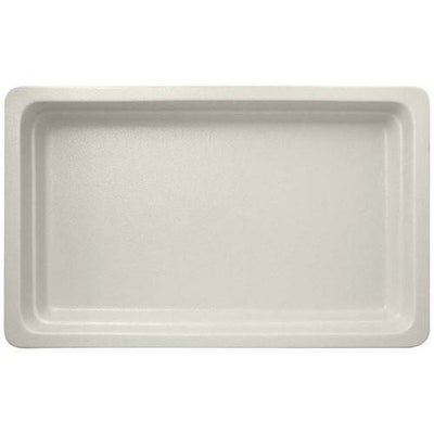 ラックポーセレン ガストロノームパン 角型 浅 2/3 スノーホワイト