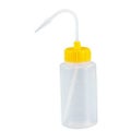 カラーキャップ広口洗浄瓶 250ml イエロー 927-22-22-41