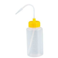 カラーキャップ広口洗浄瓶 1L イエロー 927-22-22-81