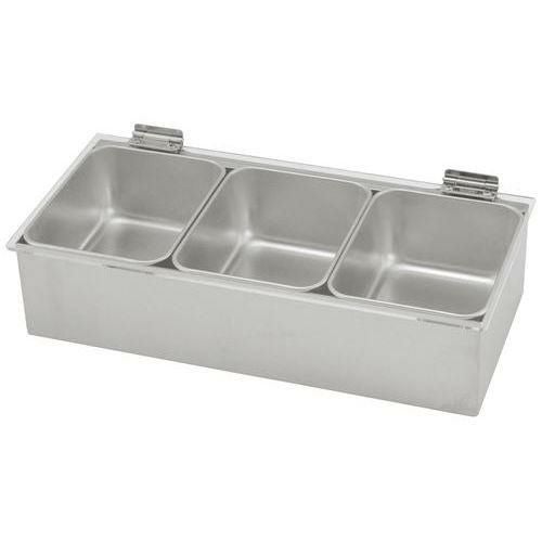EBM 18-8 開閉式ヤクミ入 取り外し透明カバー 3ケ入（小）/業務用/新品