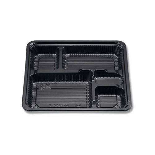 【1枚/約27円】シーピー化成 弁当容器 新CZ-22-1 BS黒 本体 50枚