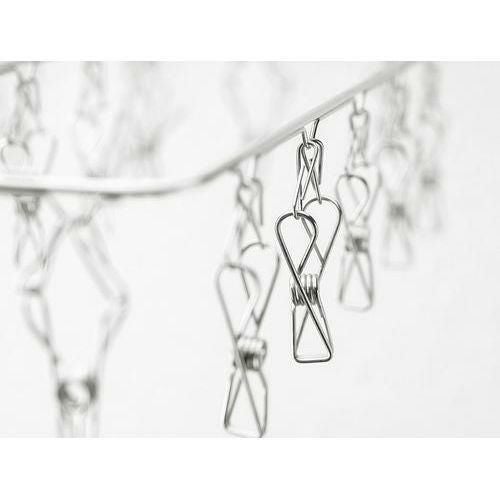 ステンレス 丸型ピンチハンガー 16ピンチ SHR-16