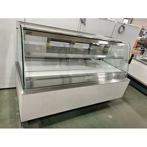 【業界最長1年保証】【中古】陳列ショーケース スイングアップタイプ HOSAKA HMX-1 幅1800×奥行850×高さ1150 【送料別途見積】【仙台店在庫】