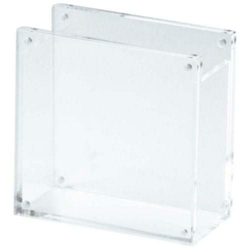 アクリル POPホルダー付ナプキンスタンド S 746399 100×49×H100