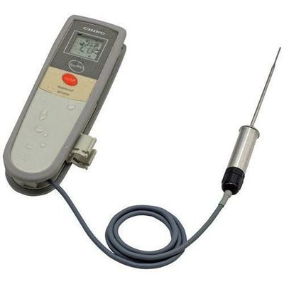 チノー 食品用防水デジタル芯温計 MF1000M