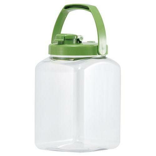 プラスチック カラー果実酒びん S型 2．7L グリーン