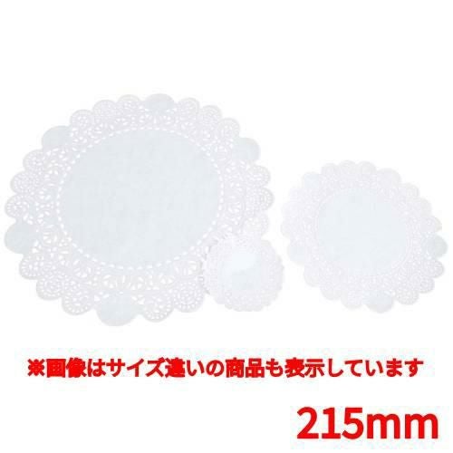 レースペーパー 白 丸型（50枚入）8．5吋（215mm）