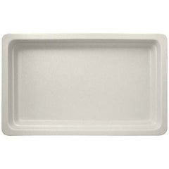 ラックポーセレン ガストロノームパン 角型 深 2/3 スノーホワイト