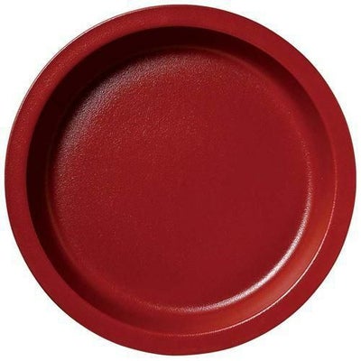 ラックポーセレン ガストロノームパン 丸型 深 L ダークレッド