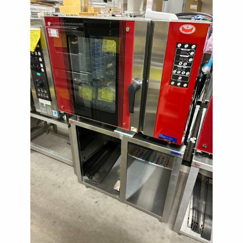 業務用/新品】【マルゼン】ガスコンベクションオーブン 芯温センサー付