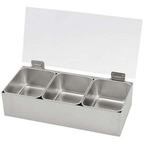 EBM 18-8 開閉式ヤクミ入 取り外し透明カバー 3ケ入(大)