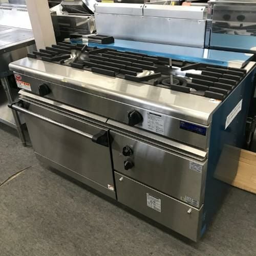 中古】ガスレンジ タニコー TSGR-1232 幅1200×奥行600×高さ800 【送料 中古】ガスレンジ タニコー TSGR-1232 幅1200×奥行600×高さ800 【送料