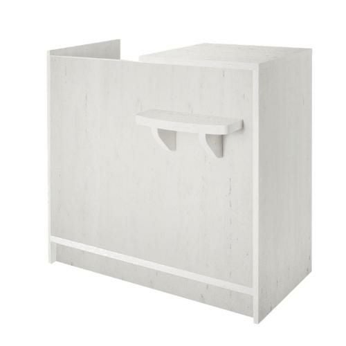 【ビューティーガレージ】ボードカウンターTH900 カントリーホワイト 幅907×奥行587×高さ898(mm) 176470